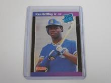 1989 DONRUSS KEN GRIFFEY JR RATED ROOKIE CARD MARINERS HOF RC