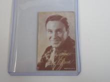 1938 EXHIBIT MOVIE STARS HAND CUT VINTAGE CARD GEORGE O'BRIEN