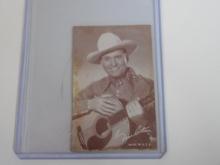 1938 EXHIBIT MOVIE STARS HAND CUT VINTAGE CARD GENE AUTRY