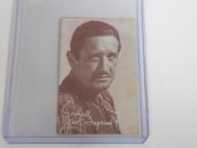 1938 EXHIBIT MOVIE STARS HAND CUT VINTAGE CARD JACK INGRAM