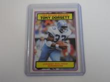 1983 TOPPS FOOTBALL TONY DORSETT 1982 RECORD BREAKERS