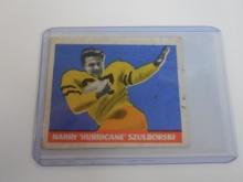 1948 LEAF FOOTBALL #41 HARRY HURRICANE SZULBORSKI ROOKIE CARD PURDUE RC