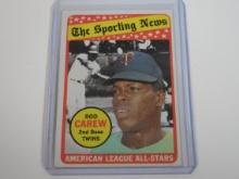 1969 TOPPS BASEBALL #419 ROD CAREW ALL STAR MINNESOTA TWINS