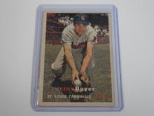 1957 TOPPS BASEBALL #122 KEN BOYER ST LOUIS CARDINALS