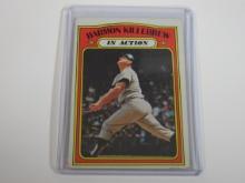 1972 TOPPS BASEBALL #52 HARMON KILLEBREW MINNESOTA TWINS IN ACTION