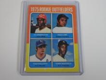 1975 TOPPS BASEBALL #622 1975 ROOKIE STARS FRED LYNN