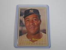 1957 TOPPS BASEBALL #82 ELSTON HOWARD NEW YORK YANKEES