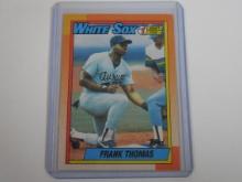 1990 TOPPS BASEBALL FRANK THOMAS ROOKIE CARD WHITE SOX RC