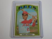 1972 TOPPS BASEBALL TONY PEREZ CINCINNATI REDS