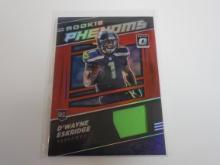 2021 DONRUSS OPTIC D'WAYNE ESKRIDGE JERSEY RELIC ROOKIE CARD RC SEAHAWKS