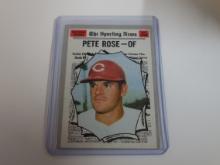 1970 TOPPS BASEBALL #458 PETE ROSE ALL STAR CINCINNATI REDS