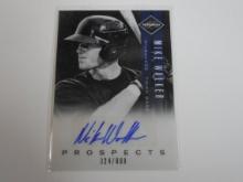 2011 PANINI LIMITED MIKE WALKER AUTOGRAPHED ROOKIE CARD 324/899