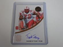 2007 PRESS PASS DEMARCUS TANK TYLER AUTOGRAPHED ROOKIE CARD NC STATE