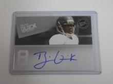 2012 PRESS PASS BRIAN QUICK AUTOGRAPHED ROOKIE CARD