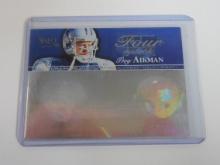 1996 SELECT FOOTBALL TROY AIKMAN FOUR-MIDABLE HOLOGRAM CARD DALLAS COWBOYS