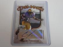 2005 TOPPS DRAFT PICKS CHARLES FREDERICK AUTOGRAPHED ROOKIE CARD