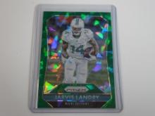 2015 PANINI PRIZM JARVIS LANDRY GREEN ICE PRIZM #D 31/75 MIAMI DOLPHINS