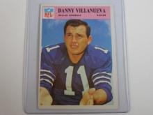 1966 PHILADELPHIA FOOTBALL #64 DANNY VILLANUEVA DALLAS COWBOYS