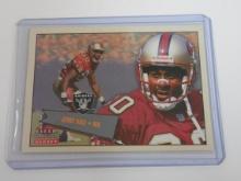 2001 FLEER TRADITION GLOSSY JERRY RICE 49ERS