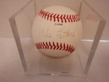 MIKE FETTERS SIGNED AUTO BASEBALL