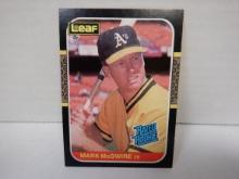 1987 LEAF #46 MARK MCGWIRE RR