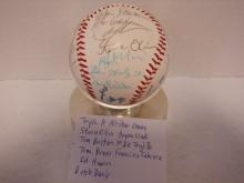 TRIPLE A ALL STAR SIGNED BALL WITH STEVE OLIN