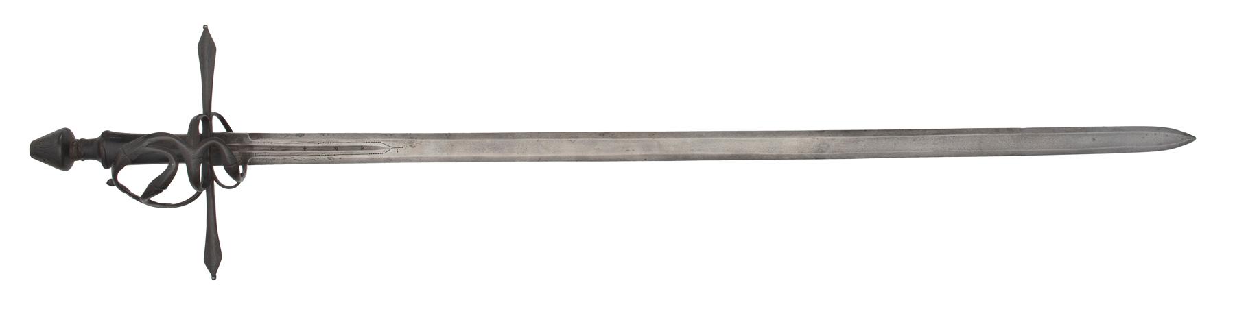 A Fine and Rare Saxon Broadsword Possibly by Melchior Diestetter Ca. 1575