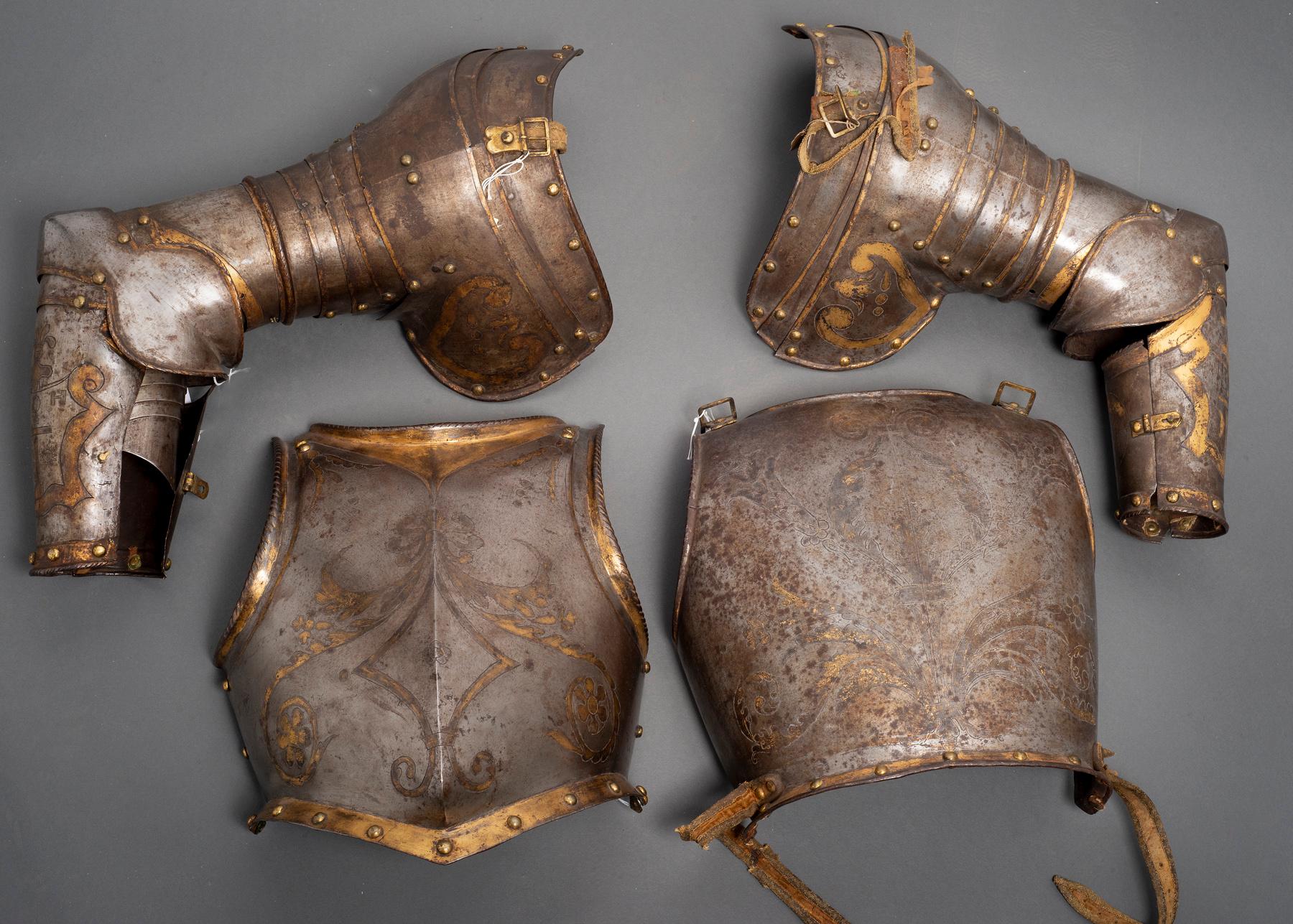 16th Century Papal Half Suit of Armor