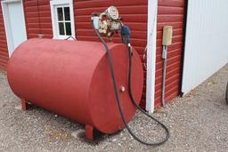 500 GAL DSL BARREL, ELECTRIC PUMP