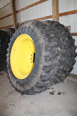 (2) FIRESTONE 20.8R42 TIRES