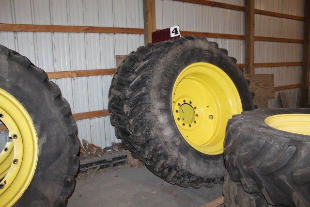 (2) FIRESTONE 20.8R42 TIRES