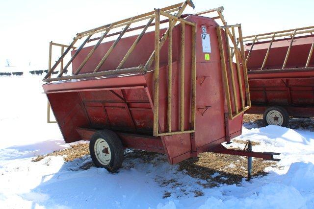 K & K PORTABLE CREEP FEEDER ON TRAILER