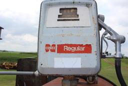 500 GALLON FUEL BARREL WITH GASBOY PUMP