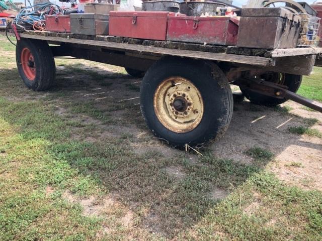 16' FLATBED HAY RACK WITH GEAR