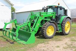 2010 JOHN DEERE 7230 PREMIUM MFWD, POWER QUAD,