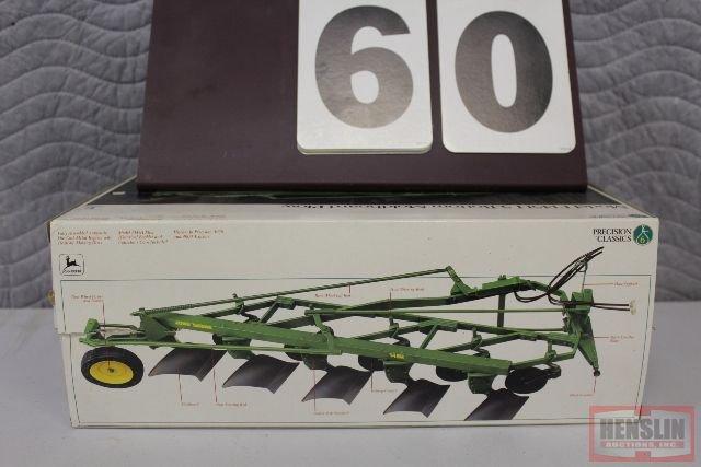 1/16 JD MODEL F 14H, 5 BOTTOM PLOW,