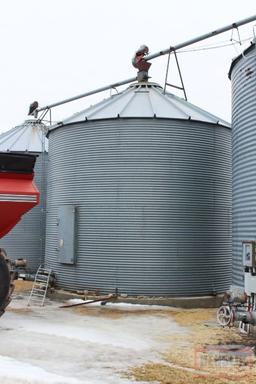 5000 BU. CHICAGO GRAIN BIN, FULL FLOOR