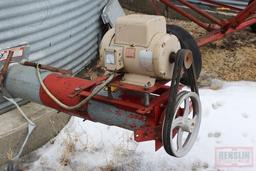 8" SLIDE IN UNLOAD AUGER WITH 2HP ELECTRIC MOTOR