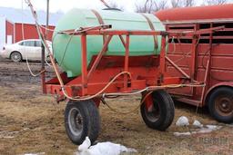 400 GALLON FIELD SPRAYER, PULL TYPE,