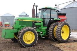 1990 JD 4755 MFWD, CAB, AIR, HEAT, DIESEL,