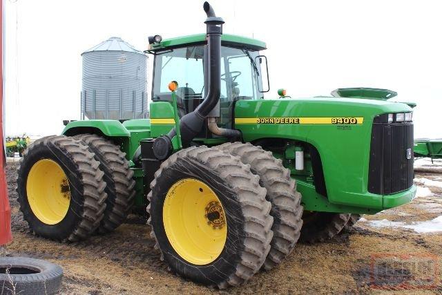 1997 JD 9400 4WD, CAB, AIR, HEAT, DIESEL, 12 SPEED,