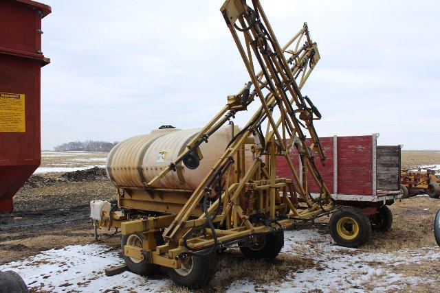 AG-CHEM 750 GALLON FIELD SPRAYER, 60' BOOM,