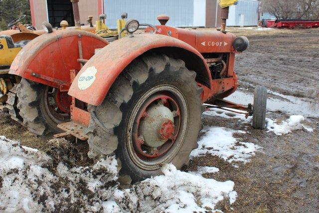 CO-OP # 2 TRACTOR, WF, 14.9-28'S, LIGHTS