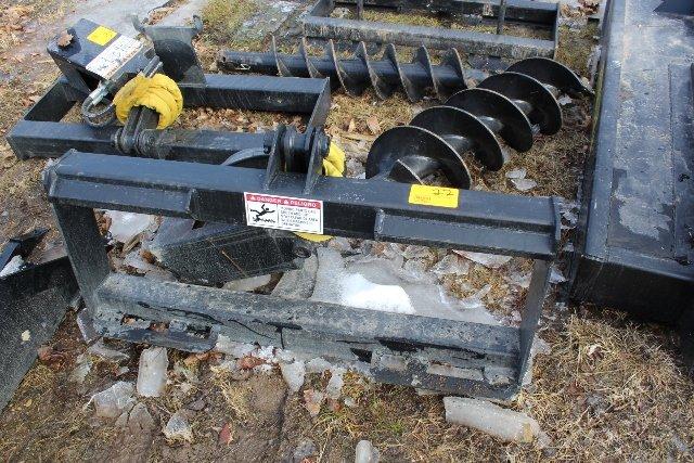 12" POST HOLE AUGER, QUICK TACH,