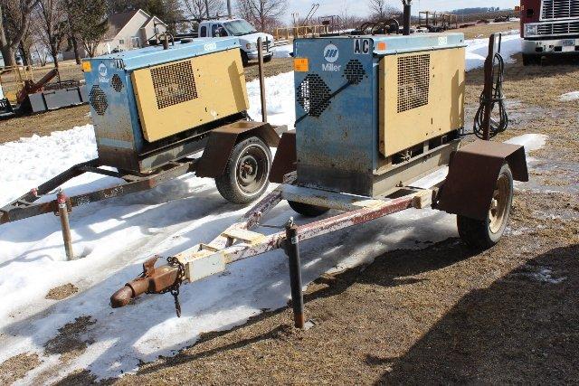 MILLER BIG BLUE 251D DIESEL WELDER / GENERATOR