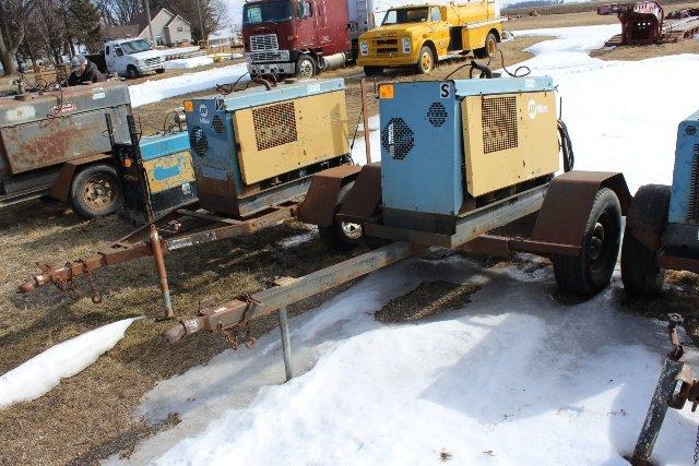 MILLER BIG BLUE 251D DIESEL, WELDER / GENERATOR,