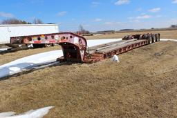 *** 1999 FONTAINE DETACH TRI-AXLE TRAILER,