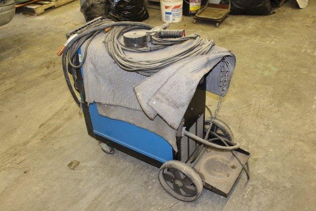 MILLER MILLERMATIC 250 WIRE WELDER ON CART