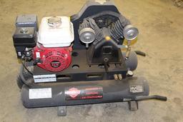 PORTABLE DOUBLE BARREL AIR COMPRESSOR,