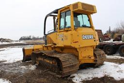 2001 JD 700H CRAWLER DOZER LGP, 30" TRACKS,